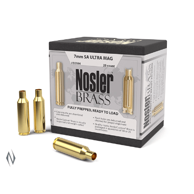 NCB7MMSAUM Nosler 7mm Saum Custom Brass (25)