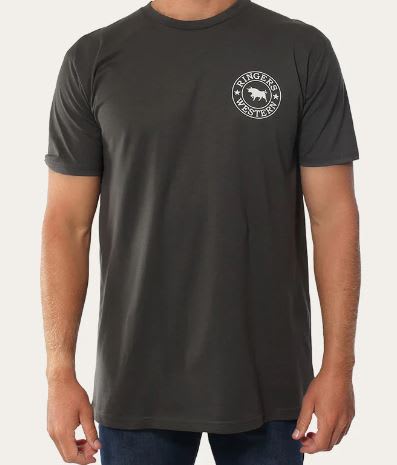 Bull Spirit Guide Dark Gray T-Shirt main image 1