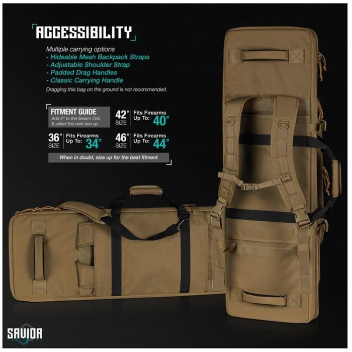 Savior Specialist Double Rifle Case - 46