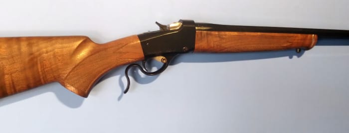 WINCHESTER 22 HORNET 1885 LOW WALL HUNTER