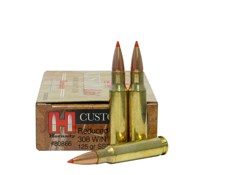 Hornady Reduced Recoil 308 WIN 125gr SST