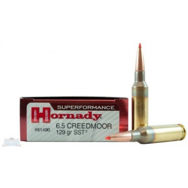 H81496 HORNADY 6.5 CREEDMOOR 129 GR SST SPF