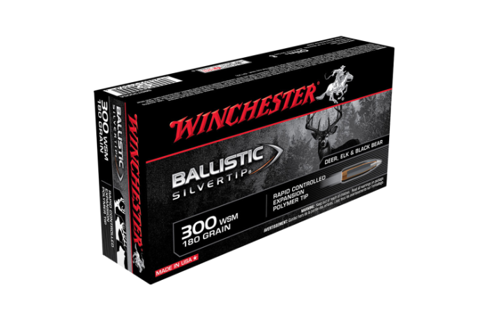 WINCHESTER BALLISTIC ST 300WSM 180GR PT