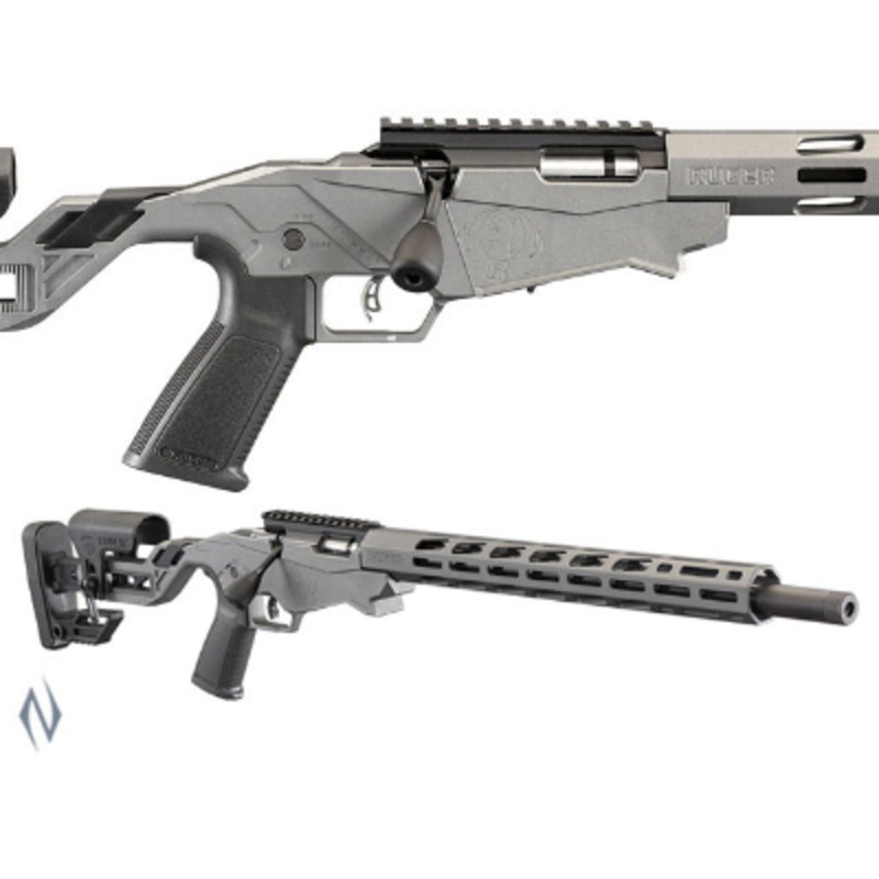 Ruger Precision Rimfire Rifle 22lr 18 10 Shot Tactical Grey 4147